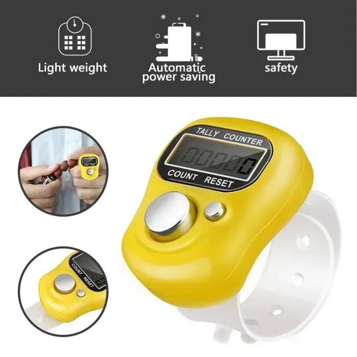 3 Pcs Digital Tally Counter – Multicolor handheld plastic counters with digital display