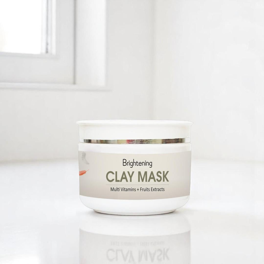 Brightening Clay Mask 50g for deep cleansing & radiant skin