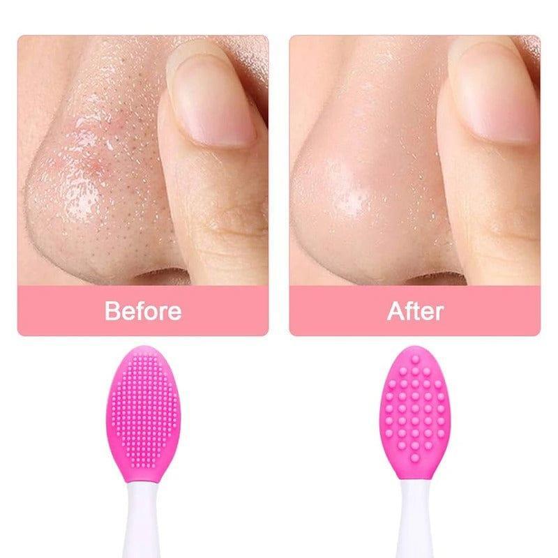 Deep cleansing face cleaner brush for gentle exfoliation and glowing skin
