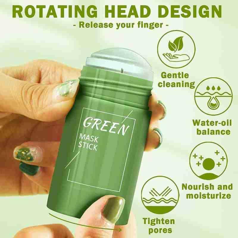 Green Tea Cleansing Face Mask 40g for refreshing, acne-control & glowing skin