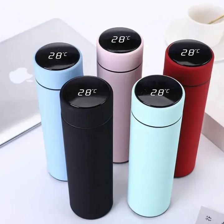 Insulated Temperature Water Bottle – Stainless Steel, Hot & Cold Flask for Gym, Office, and Travel