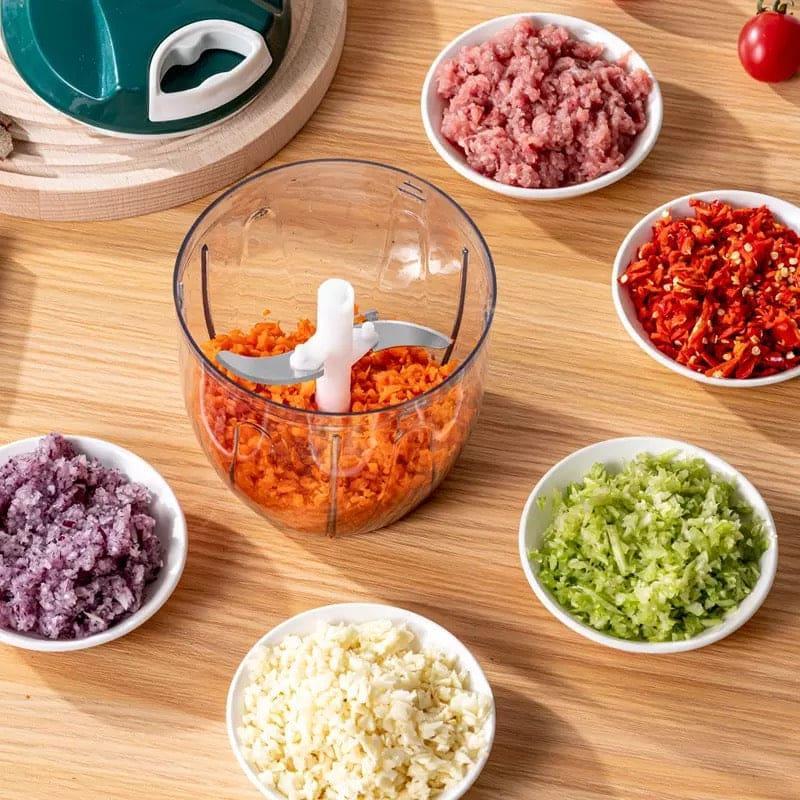 Manual Food Chopper – Kitchen Tool for Easy Cooking and Food Preparation