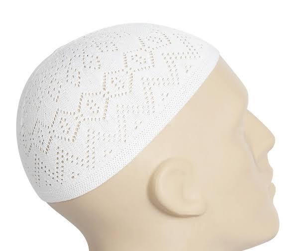 Men’s cotton knitted namaz/prayer cap in breathable fabric for daily Salah