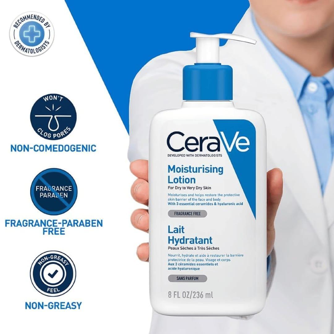Moisturizing Lotion with SPF 30 Sunscreen for hydration and sun protection