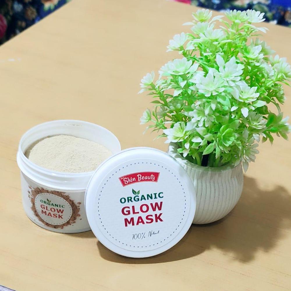 Organic Glow Mask for natural brightness, hydration & radiant skin
