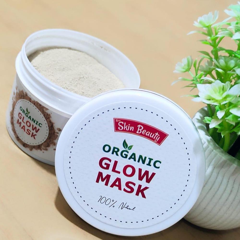 Organic Glow Mask for natural brightness, hydration & radiant skin