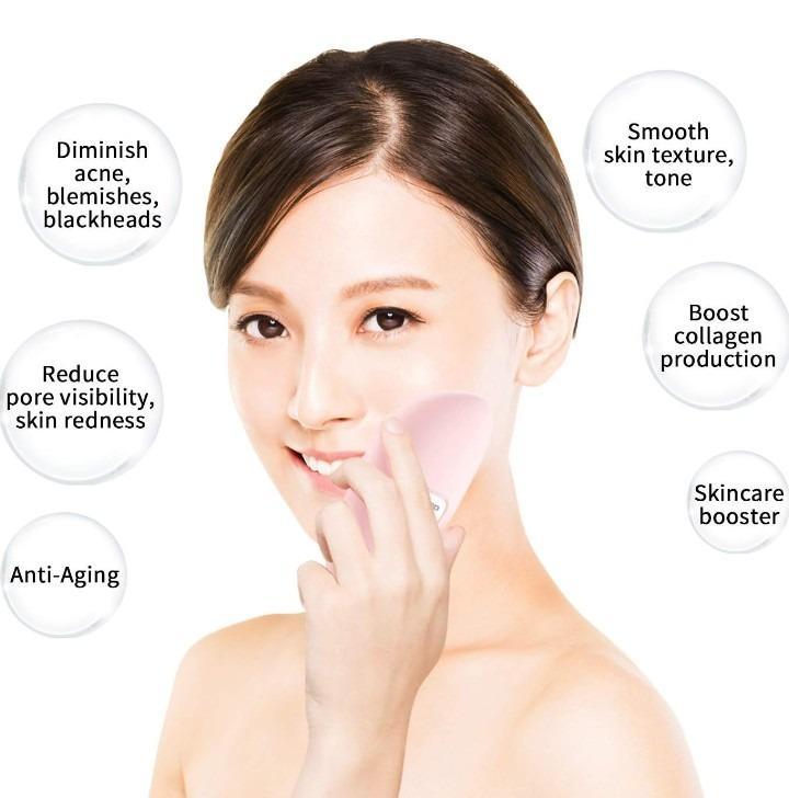 Rechargeable waterproof silicone facial cleansing massager brush for deep cleansing and exfoliation