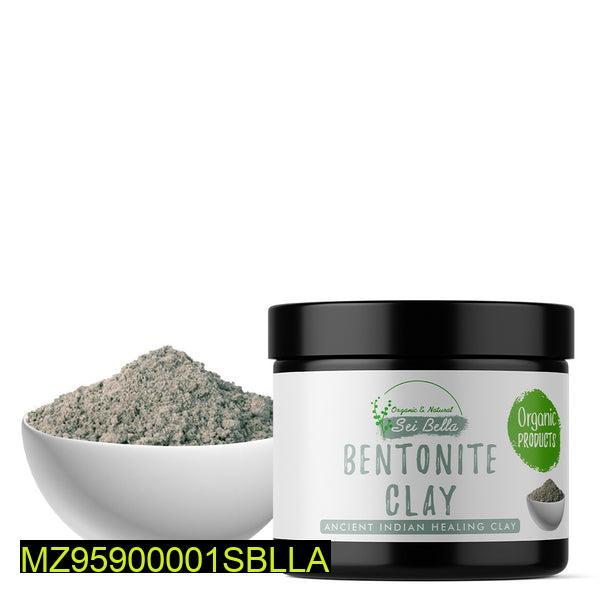 SeiBella Bentonite Clay Mask 100g for deep cleansing, acne control & oil absorption