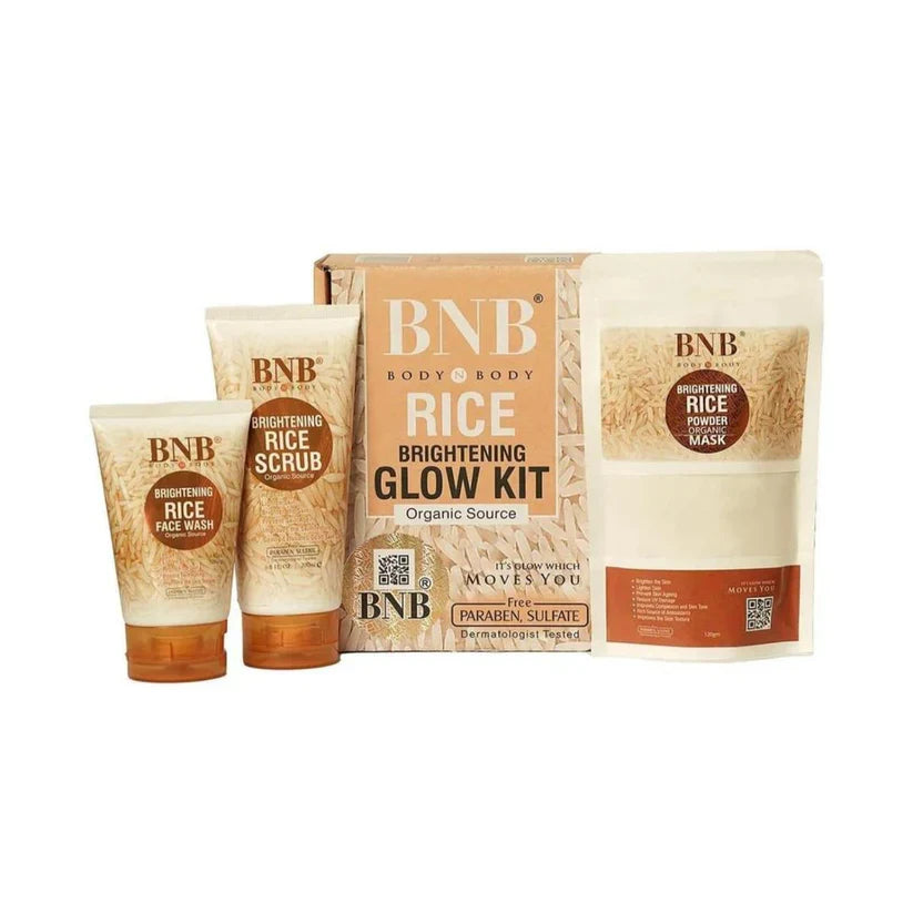 Skin Brightening Rice Facial Kit: Your Path to Radiant Skin