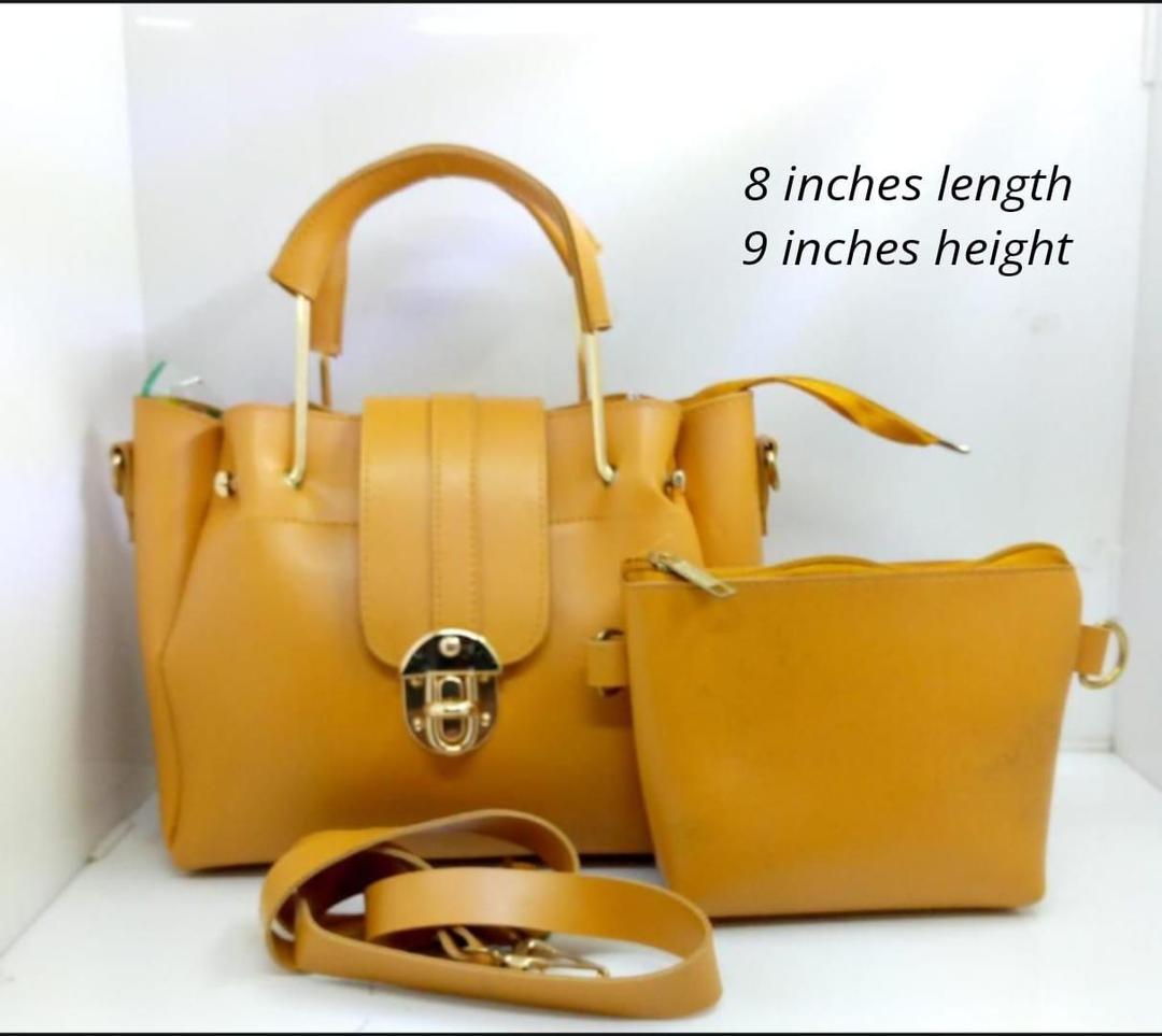 2 Pcs Women’s PU Leather Cross Body Bag Set – Stylish and durable bags for women, perfect for daily use, shopping, office, and travel.