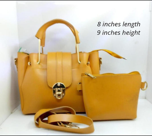 2 Pcs Women’s PU Leather Cross Body Bag Set – Stylish and durable bags for women, perfect for daily use, shopping, office, and travel.
