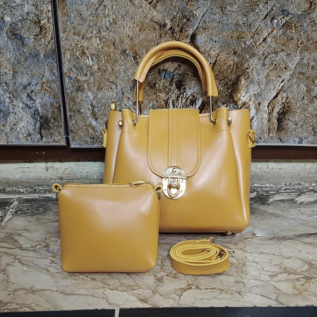 2 Pcs Women’s PU Leather Cross Body Bag Set – Stylish and durable bags for women, perfect for daily use, shopping, office, and travel.
