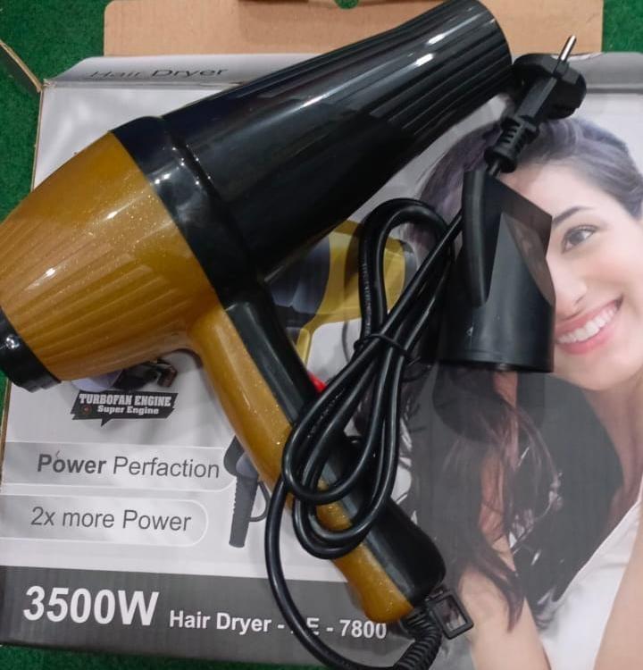 3500W Powerful Fast Drying Hair Dryer with adjustable settings for salon-quality styling