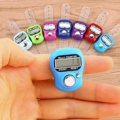 3 Pcs Digital Tally Counter – Multicolor handheld plastic counters with digital display