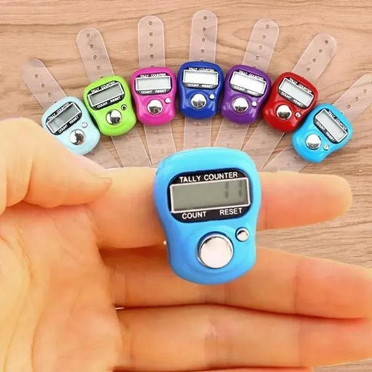 3 Pcs Digital Tally Counter – Multicolor handheld plastic counters with digital display