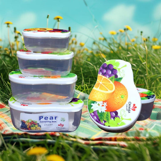 4 In 1 Bowl Set – Durable, stackable and multipurpose kitchen bowls for mixing, serving, and storage