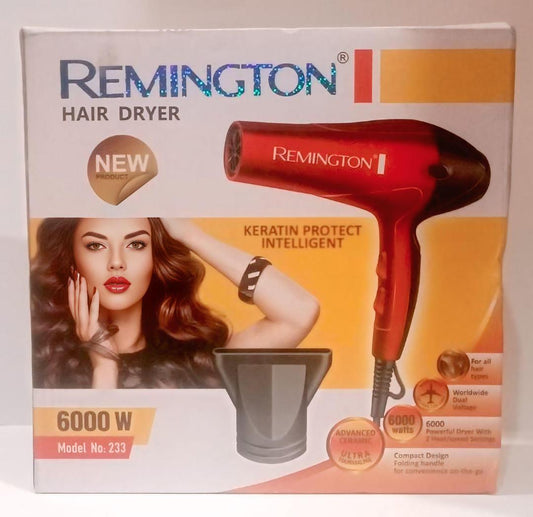 6000 Watts Professional Hair Dryer with intelligent temperature control and fast drying