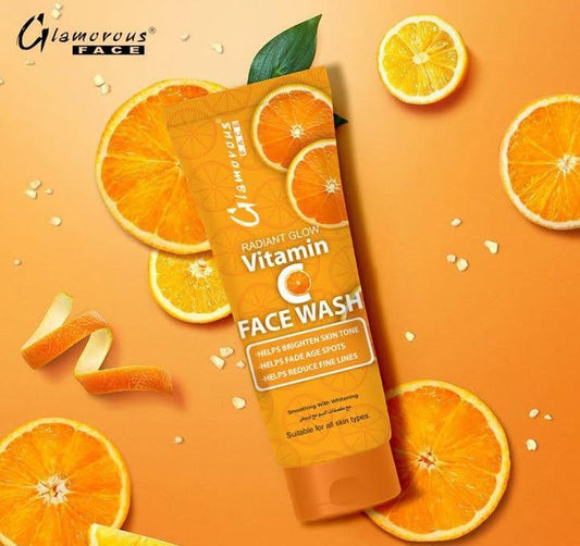 Anti-Aging Face Wash, 100ml tube for reducing fine lines and refreshing skin