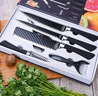 Chef’s Knife Set – Professional Stainless Steel Kitchen Knives for Cooking