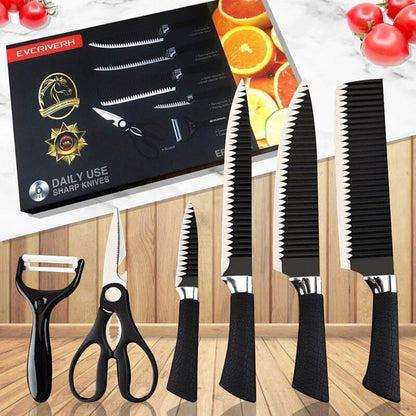 Chef’s Knife Set – Professional Stainless Steel Kitchen Knives for Cooking