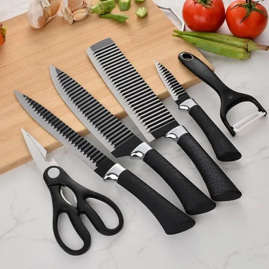Chef's Knife Set – Professional Stainless Steel Kitchen Knives LuxeLoops