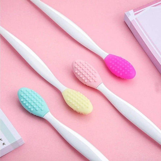 Deep cleansing face cleaner brush for gentle exfoliation and glowing skin