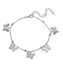 Silver Plated Artificial Stones Anklet – Elegant Foot Jewelry.