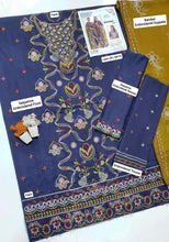 Luxury embroidered lawn suit with bamber embroidered dupatta