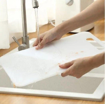 Solid Plastic Chopping/Cutting Board – Durable, Non-Slip & Easy to Clean Luxeloops
