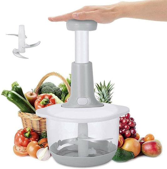 Manual Food Chopper – Hand-Powered Kitchen Tool for Chopping & Dicing