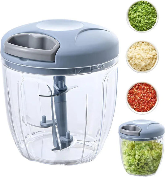 Manual Food Chopper – Kitchen Tool for Easy Cooking and Food Preparation