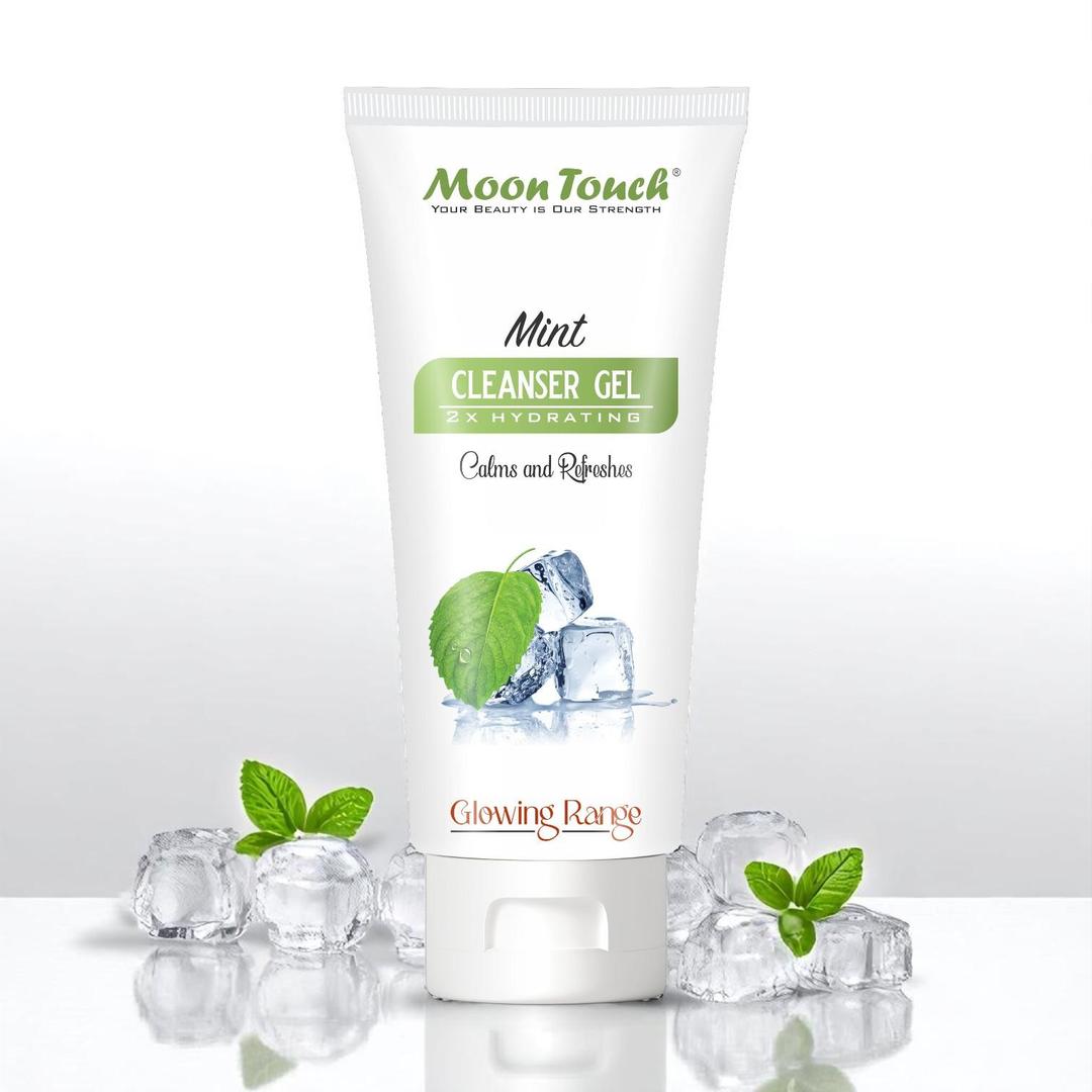 Mint Cleanser Gel 200ml for oil control, acne prevention & refreshing skin