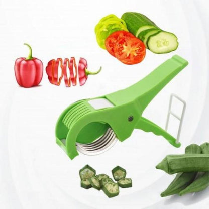 Multi Vegetable Cutter with 5 Interchangeable Blades – Kitchen Slicer & Chopper