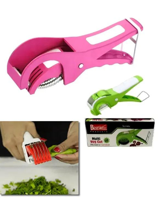 Multi Vegetable Cutter with 5 Interchangeable Blades – Kitchen Slicer & Chopper