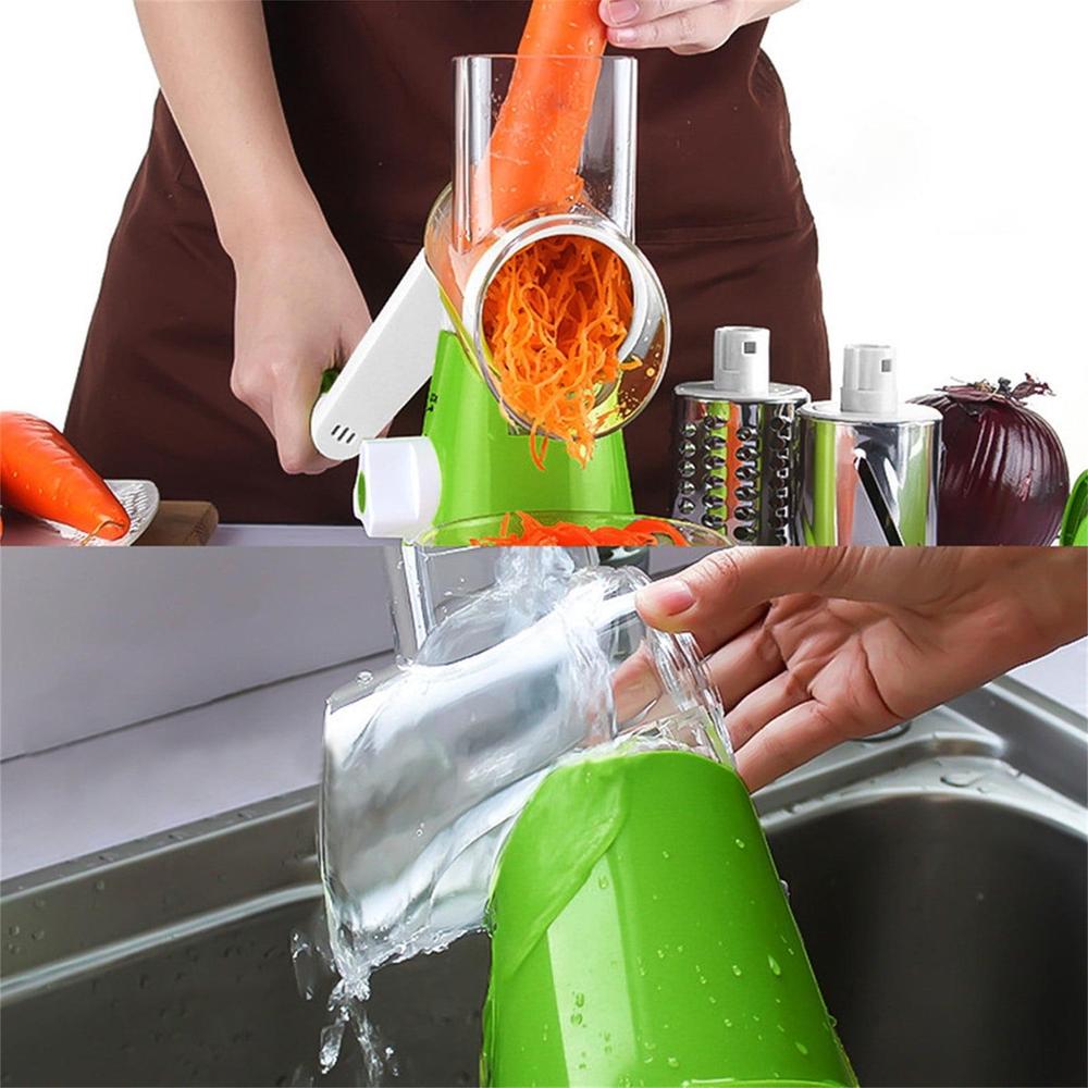 Multifunction Manual Vegetable Cutter Slicer – Kitchen Tool for Slicing, Dicing & Chopping