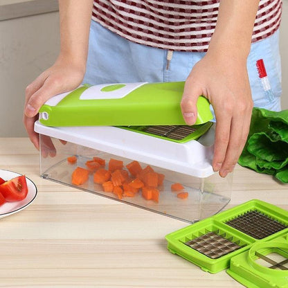 Nicer Dicer Plus Fruit and Vegetable Slicer – Multi-Functional Cutter and Chopper