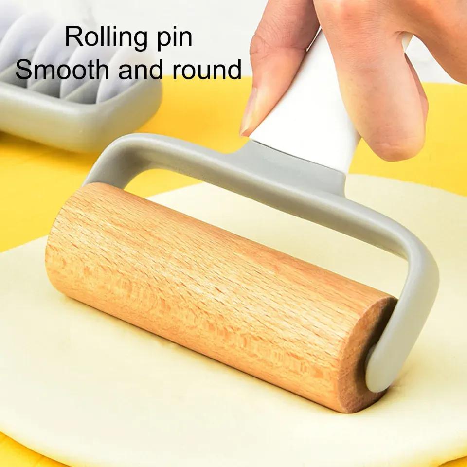 Non-stick rolling pin belan for pastry, pizza, cookies, and roti preparation