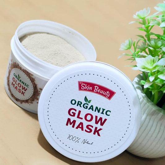 Organic Glow Mask for natural brightness, hydration & radiant skin