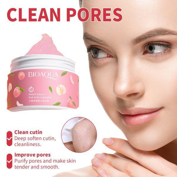 Peach Extract Exfoliating Gel for smooth, bright & radiant skin