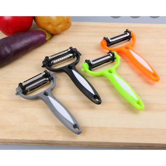 Portable 3 in 1 Stainless Steel Peeler – Multi-Functional Kitchen Tool