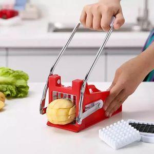 Potato French Fry Cutter – Stainless Steel Slicer for Homemade Fries