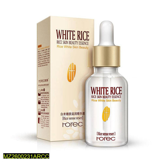 Rice Skin Beauty Essence Serum, 15 ml bottle for hydrated, bright, and radiant skin