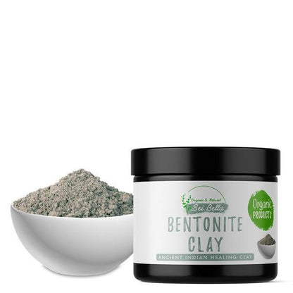 SeiBella Bentonite Clay Mask 100g for deep cleansing, acne control & oil absorption