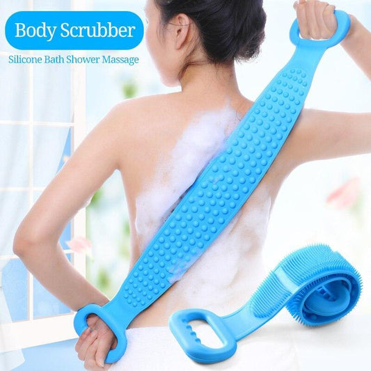 Silicone Back Scrub Bath Shower Tool for deep cleansing and exfoliation