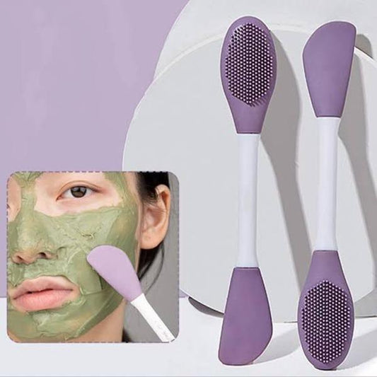 Silicone face mask brush pack of 4 for smooth and hygienic skincare application
