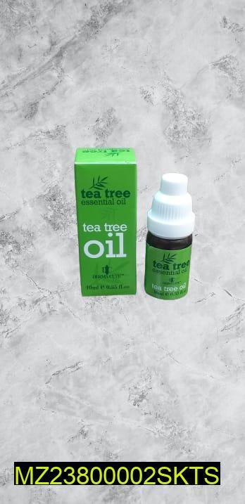 Skin Brightening Tea Tree Oil, 10 ml bottle for blemish control and radiant skin