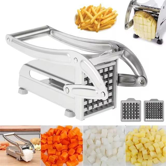 Stainless Steel Potato French Fry Cutter – Easy & Durable Kitchen Slicer