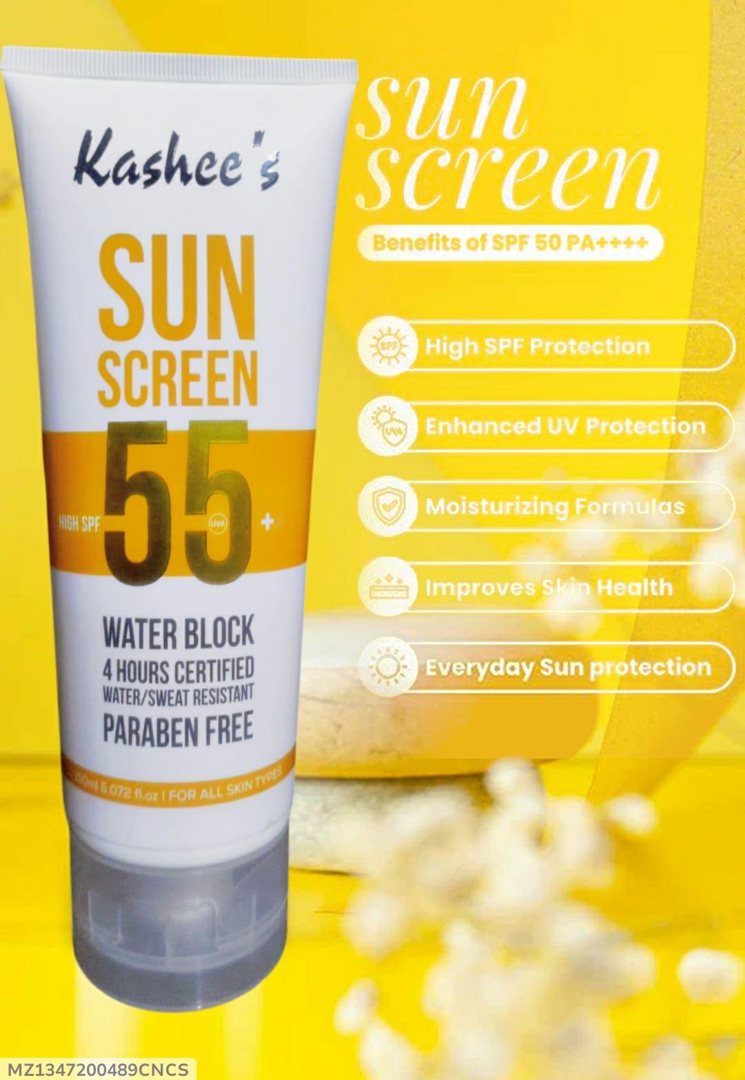 UV Protectant Sunblock with UVA/UVB protection for healthy and glowing skin