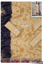 3 Pcs Women's Unstitched Digital Print Suit.