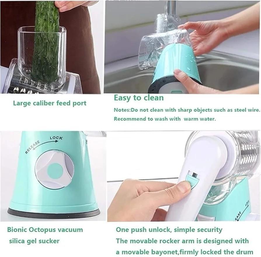 Vegetable Cutter – Manual Multi-Purpose Kitchen Slicer & Chopper